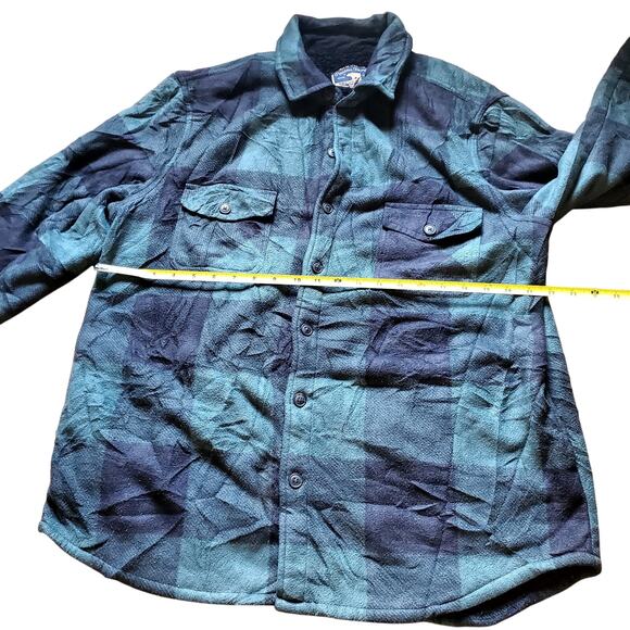 Plaid Flannel Lined Size XL Sweater - Picture 4 of 7
